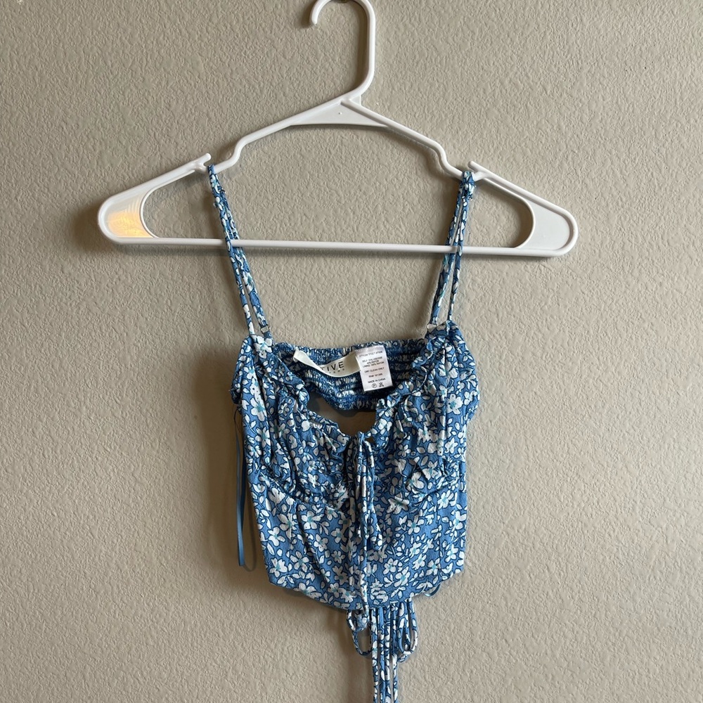 Cropped tank top